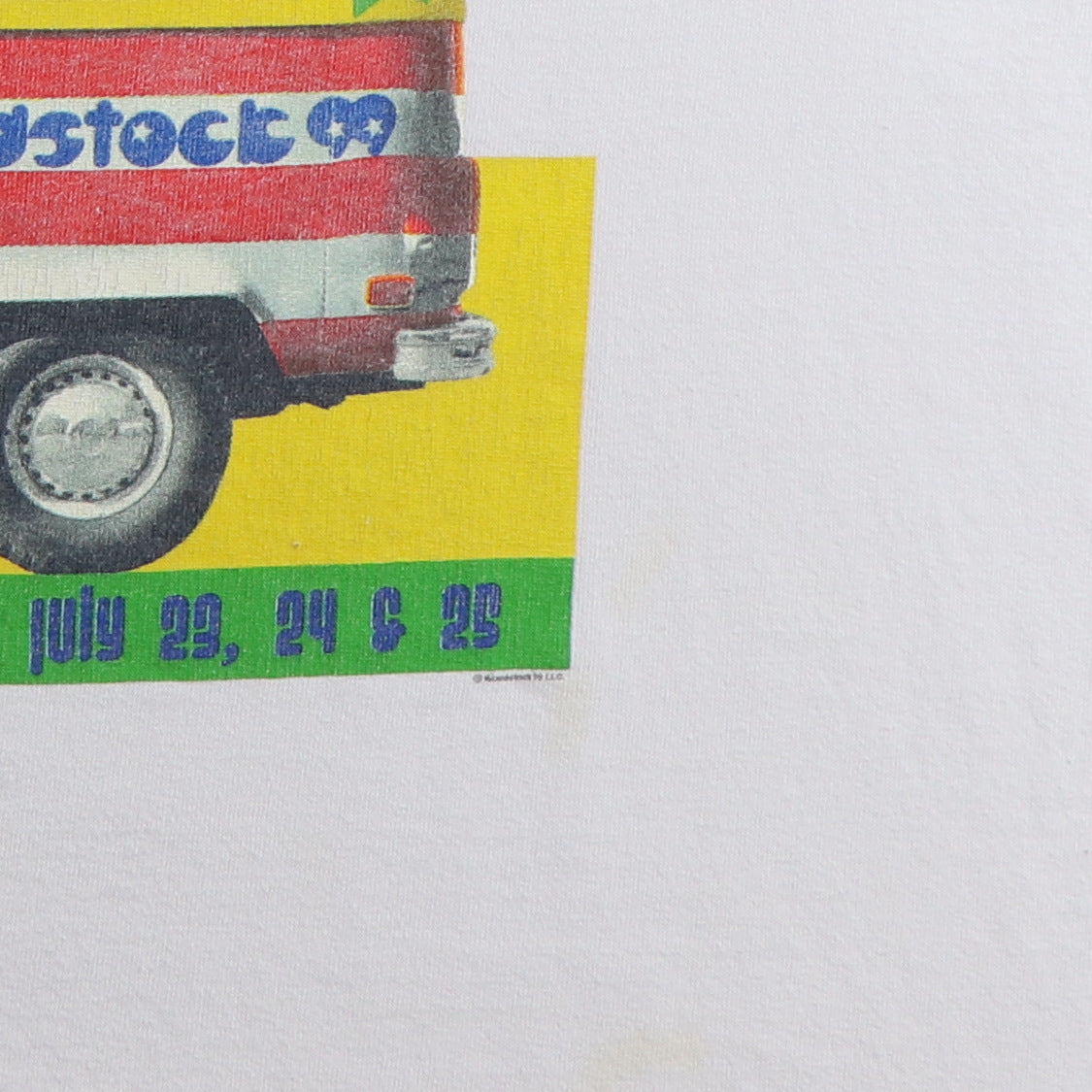 1999 Woodstock Concert Shirt