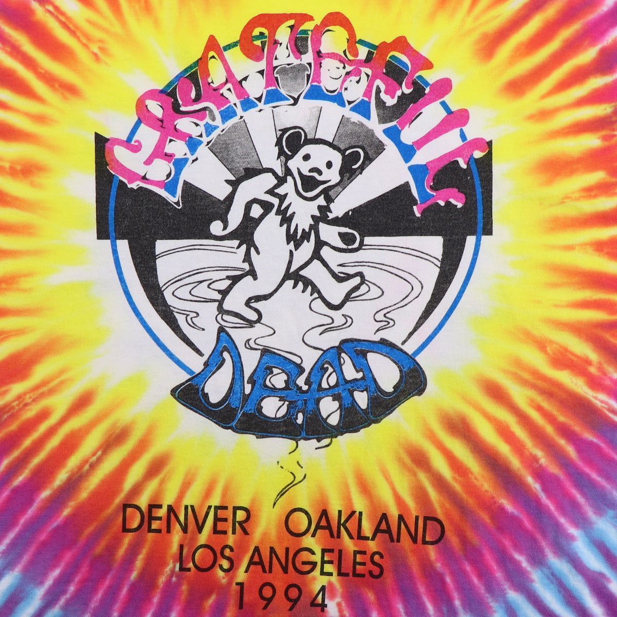 1994 Grateful Dead Tour Tie Dye Shirt