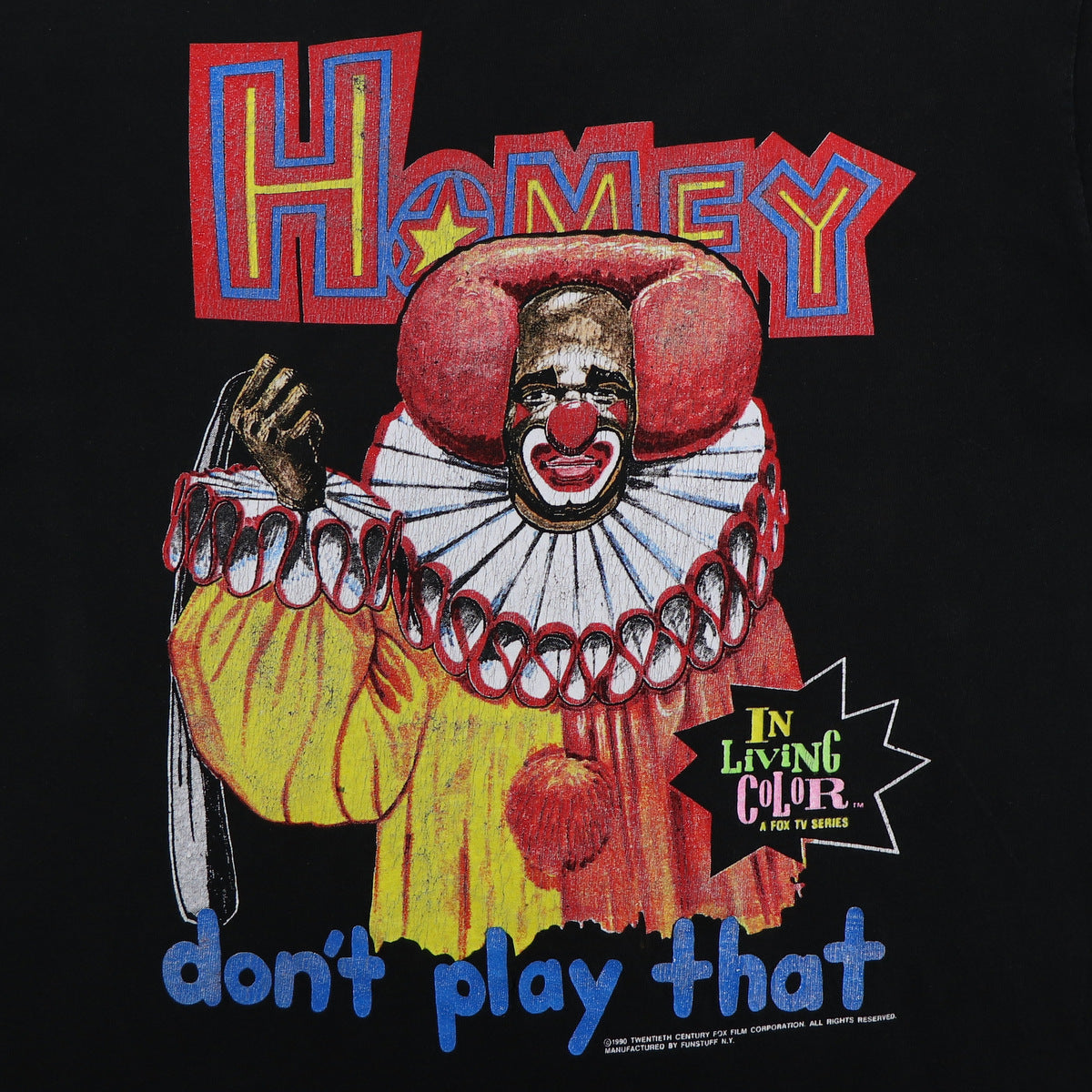 1990 Homey The Clown In Living Color Shirt
