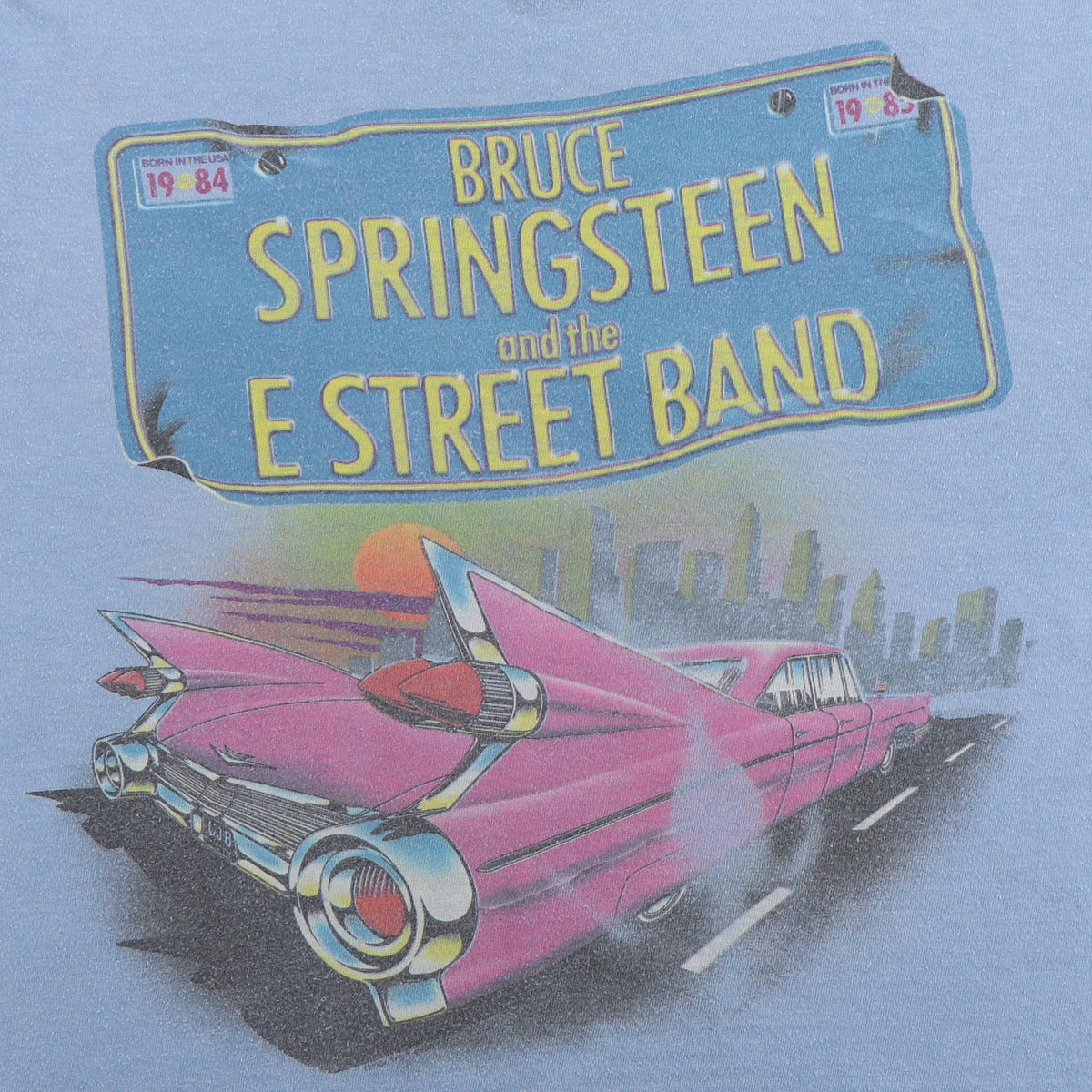1984 Bruce Springsteen Born In The USA Tour Shirt
