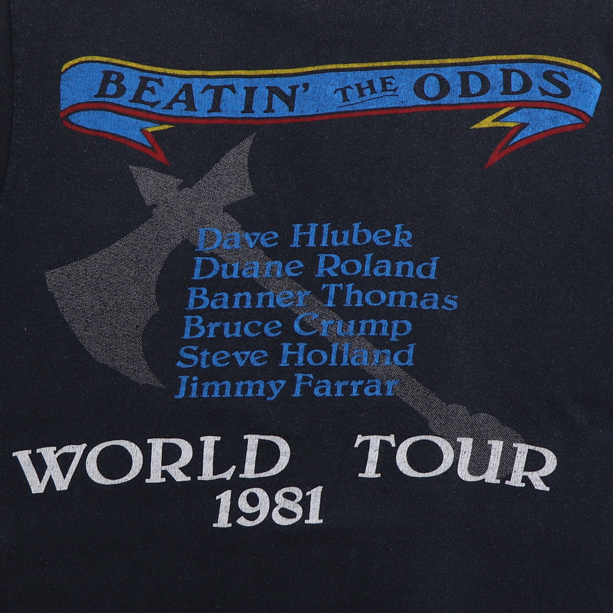 1980 Molly Hatchet Beatin' The Odds World Tour Shirt