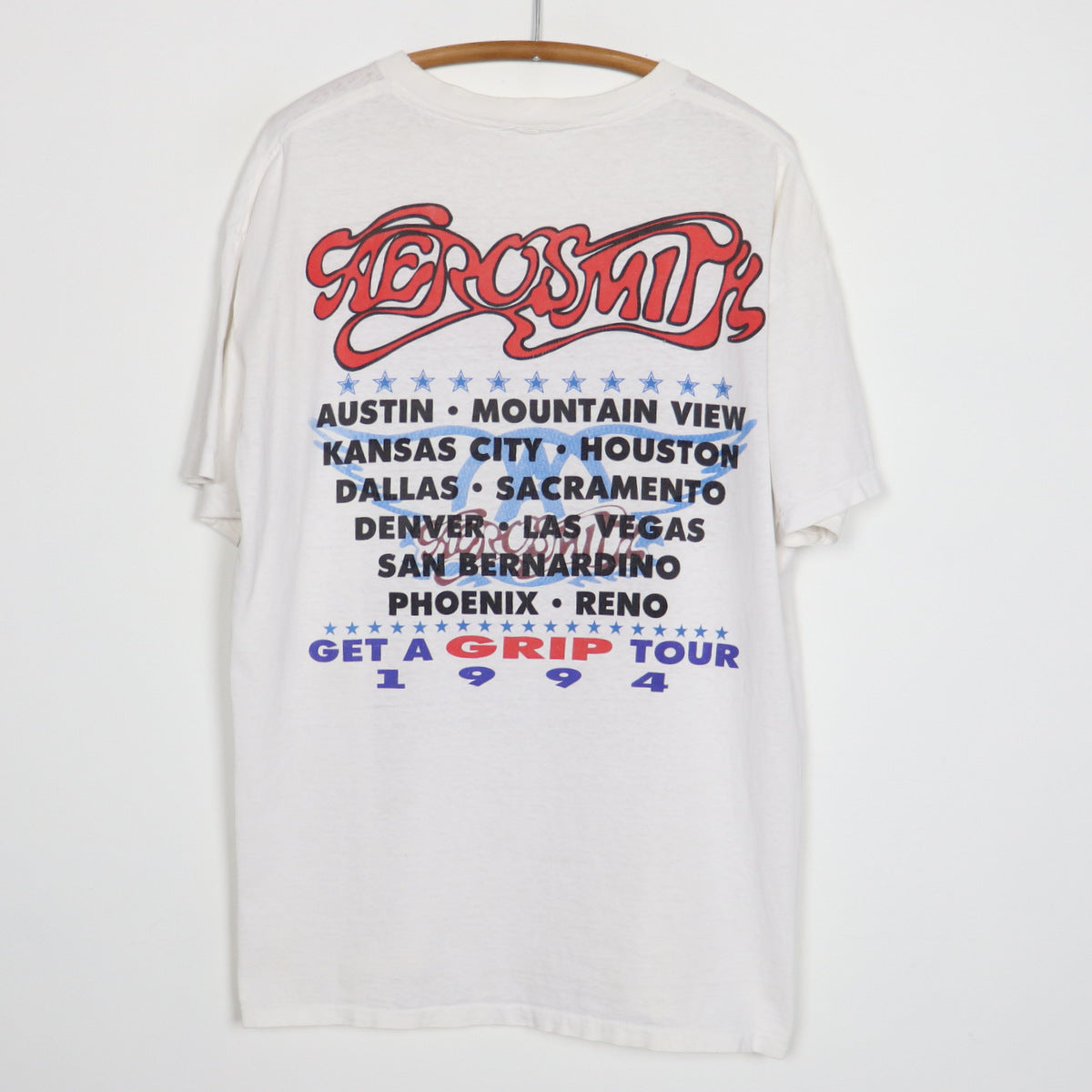 1994 Aerosmith Get A Grip Tour Shirt