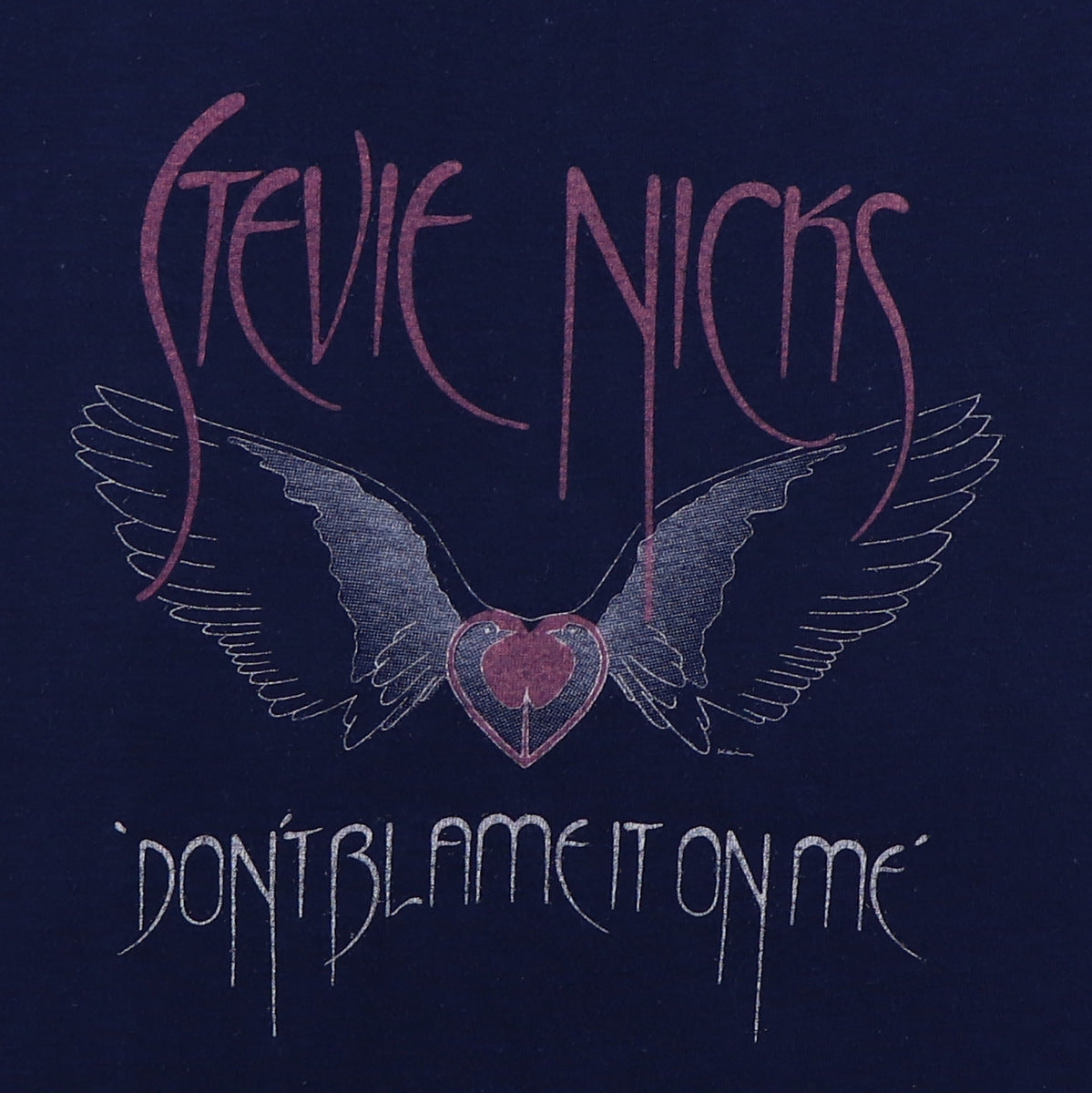 1983 Stevie Nicks Don't Blame It On Me Tour Shirt
