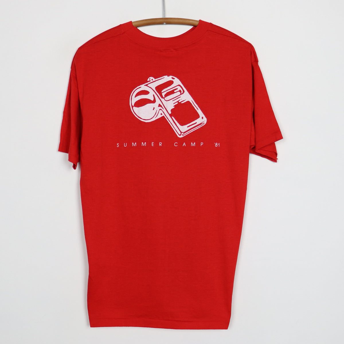 1981 Discwasher Record Bar Summer Camp Shirt