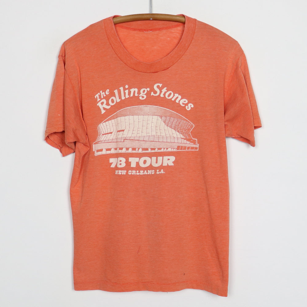 1978 Rolling Stones New Orleans Tour Shirt