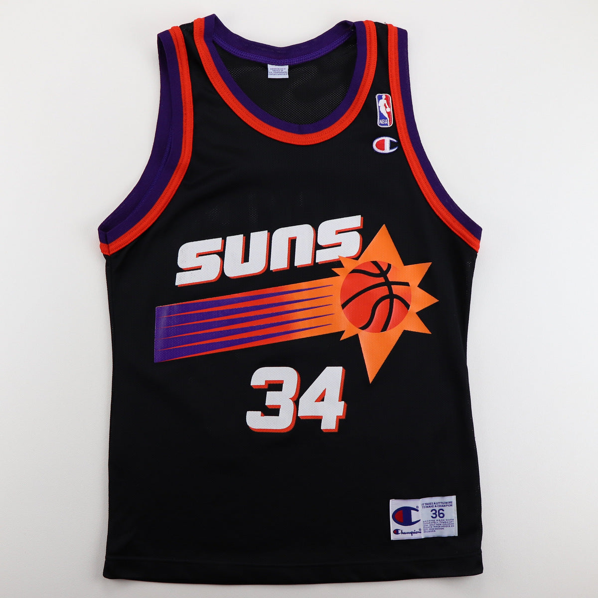 90's Charles Barkley Phoenix Suns Champion NBA Jersey Youth Large – Rare  VNTG