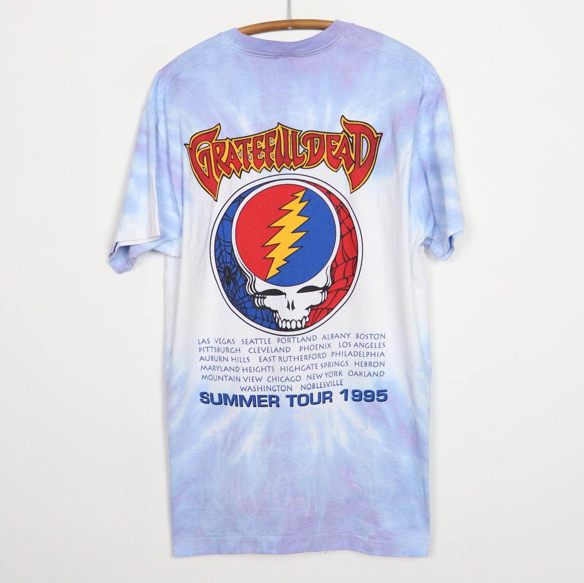 1995 Grateful Dead Joker Summer Tour Tie Dye Shirt