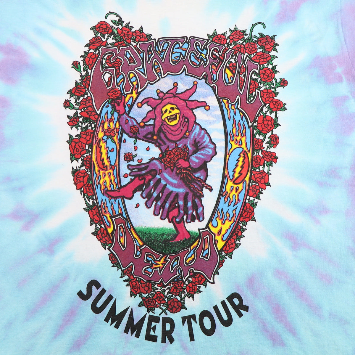 1995 Grateful Dead Joker Summer Tour Tie Dye Shirt
