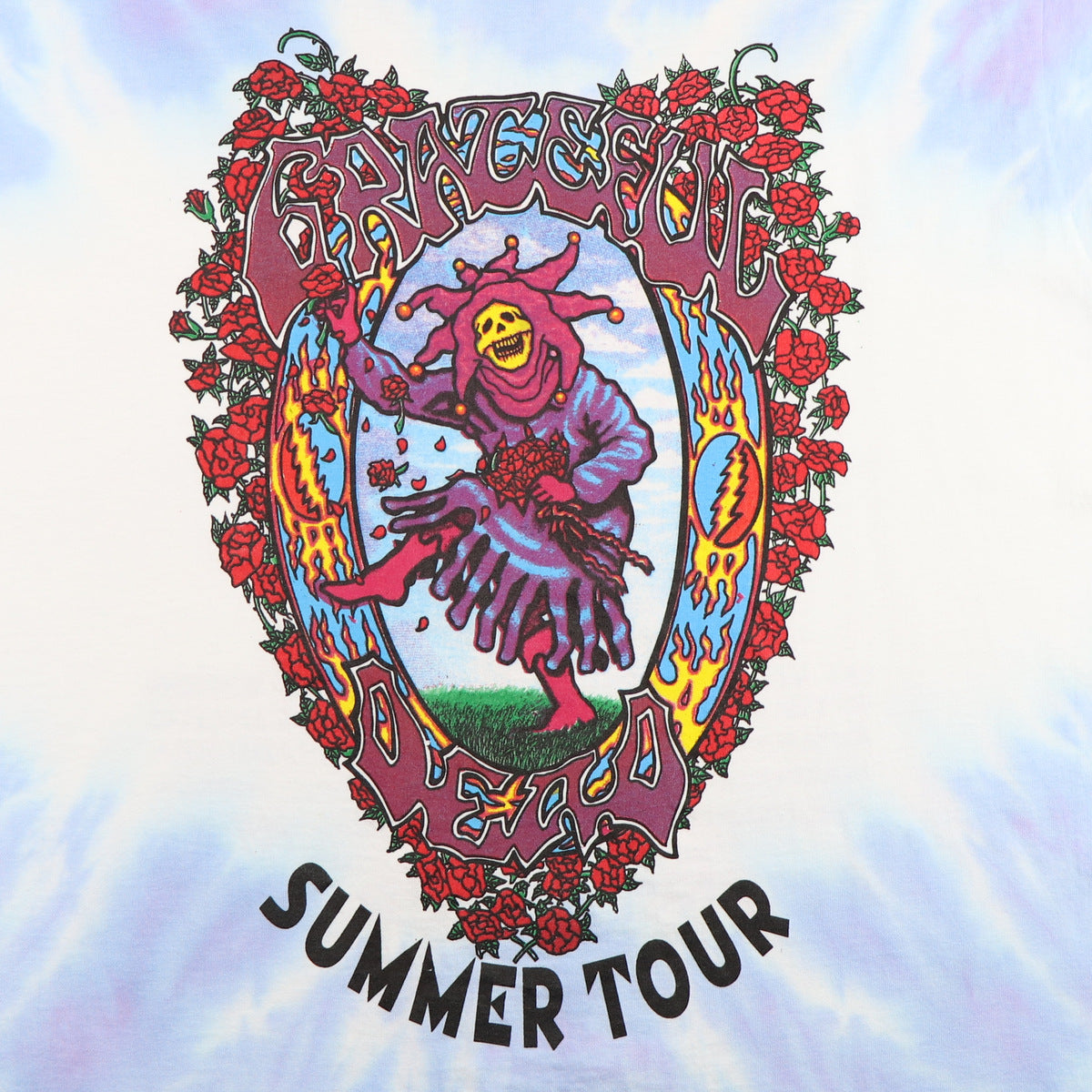 1995 Grateful Dead Joker Summer Tour Tie Dye Shirt