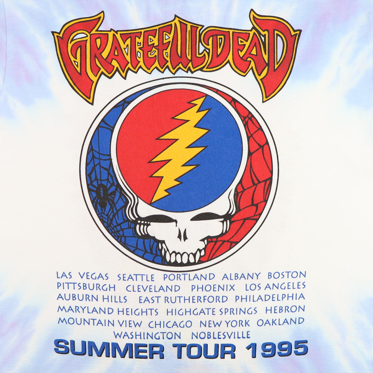 1995 Grateful Dead Joker Summer Tour Tie Dye Shirt