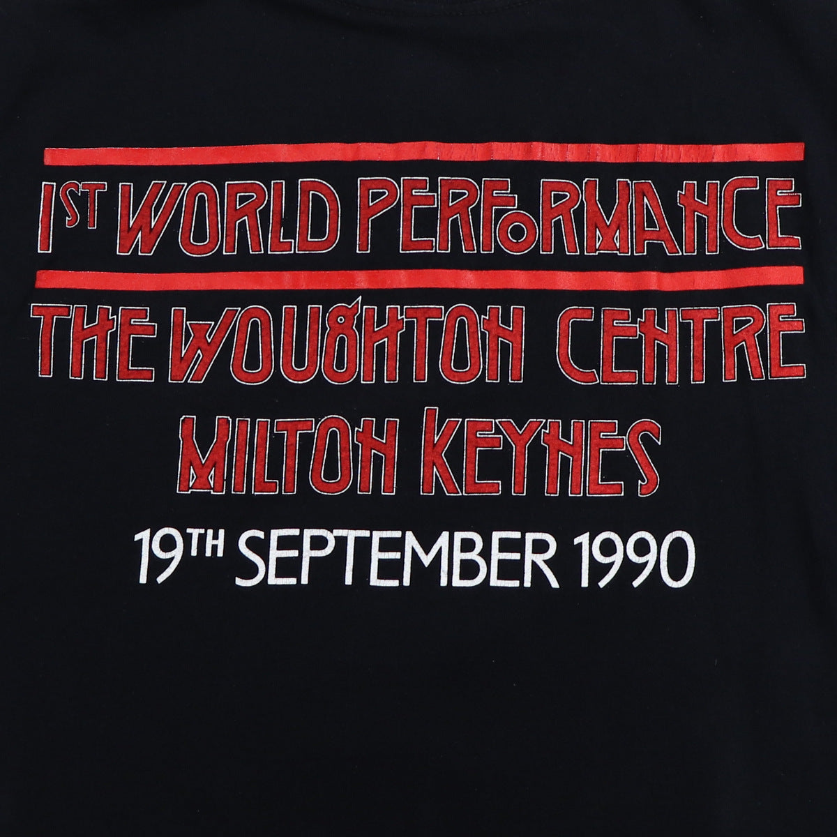 1990 Iron Maiden Holy Smokers Secret Show Shirt