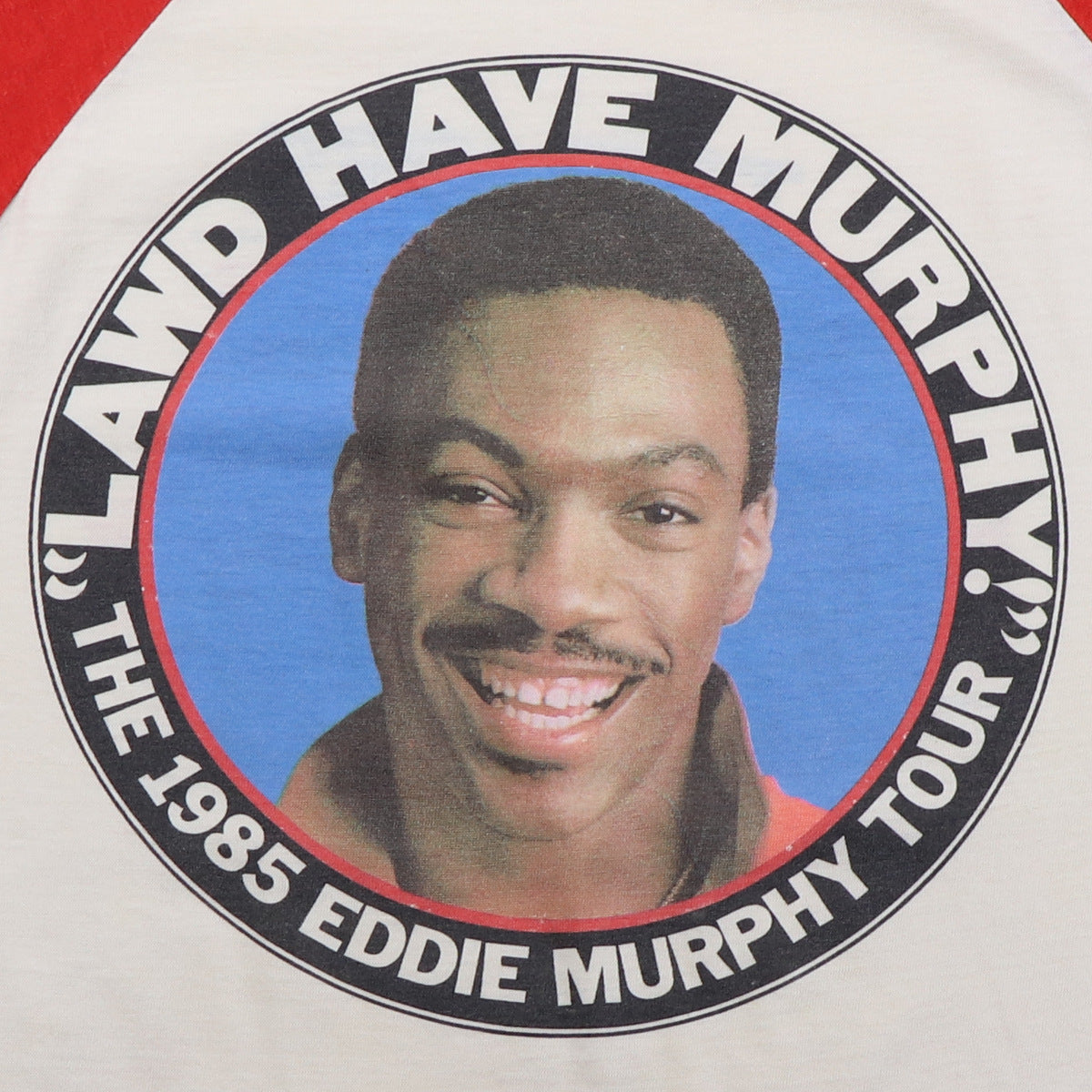 1985 Eddie Murphy Lawd Have Murphy Tour Jersey Shirt