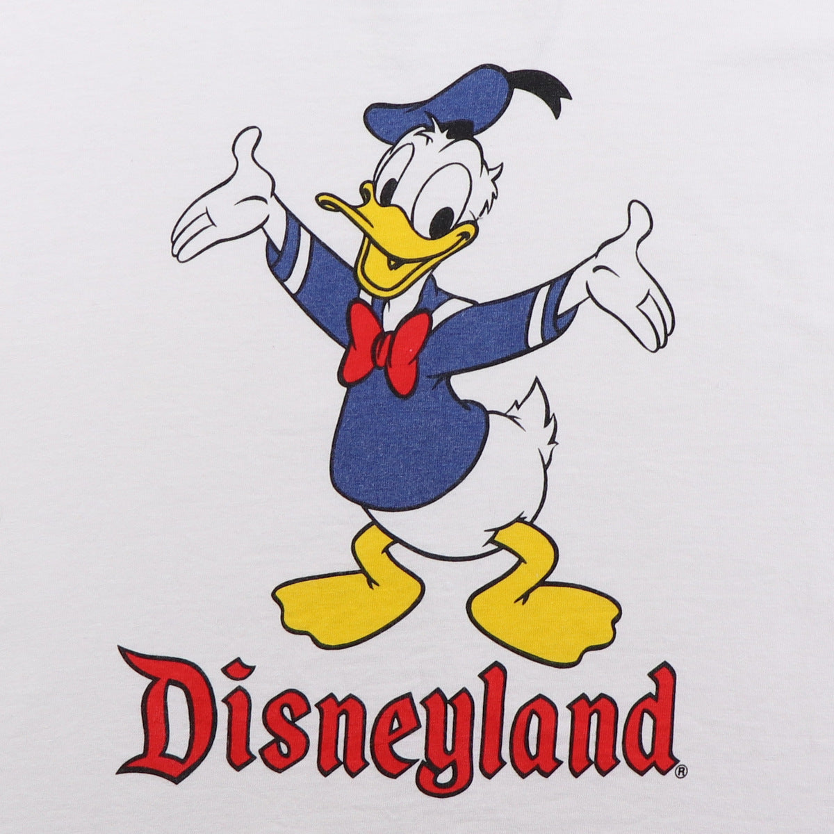 1980s Donald Duck Disney Land Shirt