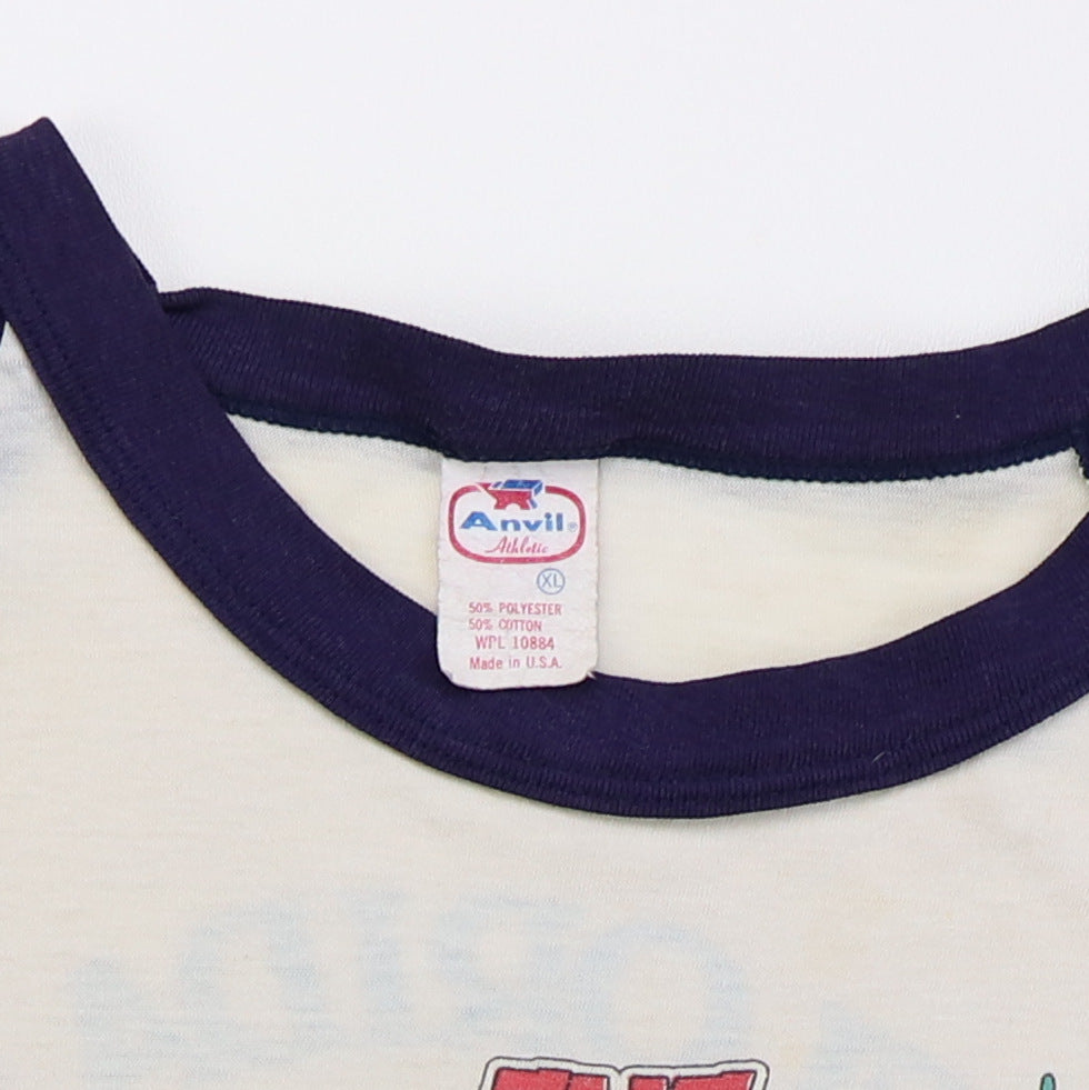 1981 Rolling Stones Van Halen Tour Jersey Shirt