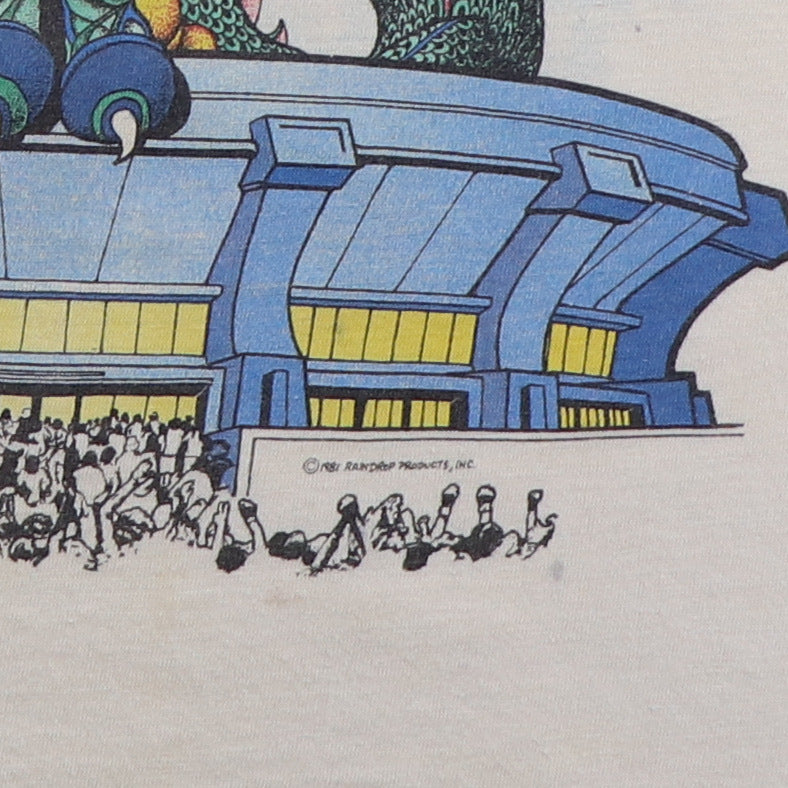 1981 Rolling Stones Van Halen Tour Jersey Shirt