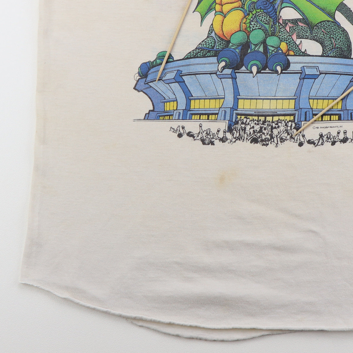 1981 Rolling Stones Van Halen Tour Jersey Shirt