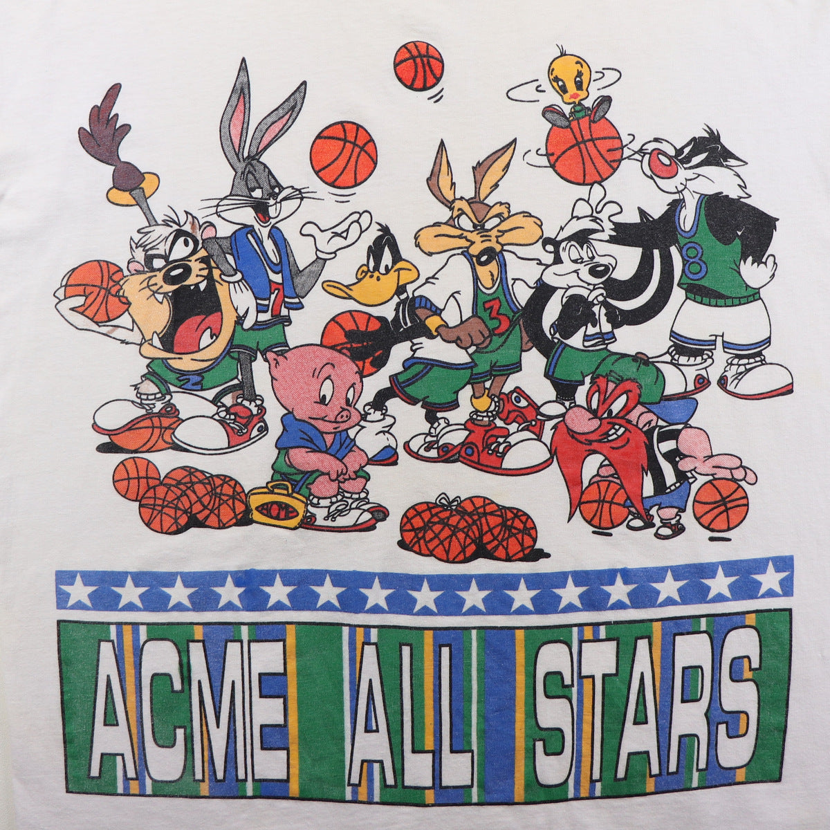 1990s Warner Brothers Acme All Stars Basketball Shirt