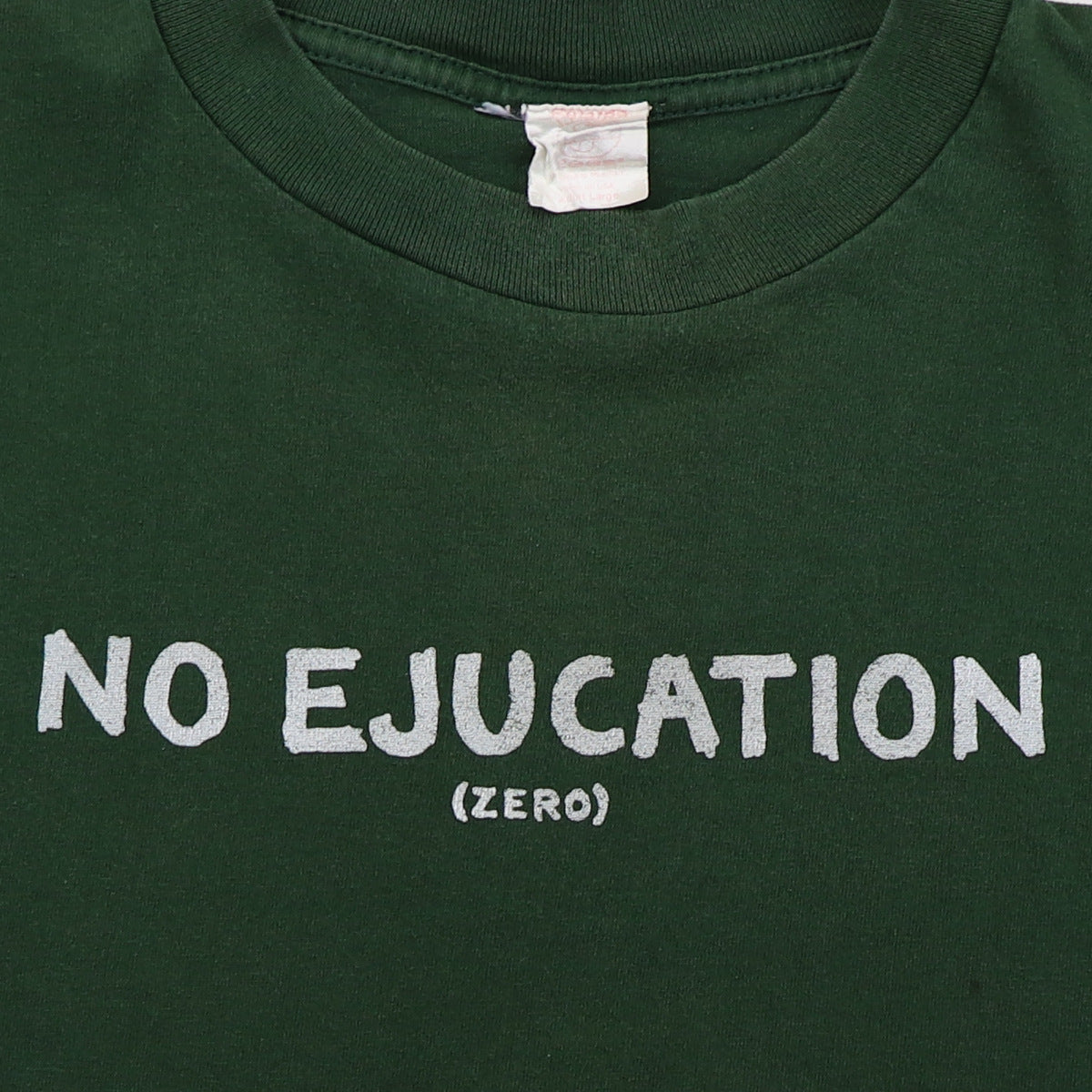 1990s Zero Skateboards No Ejucation Shirt