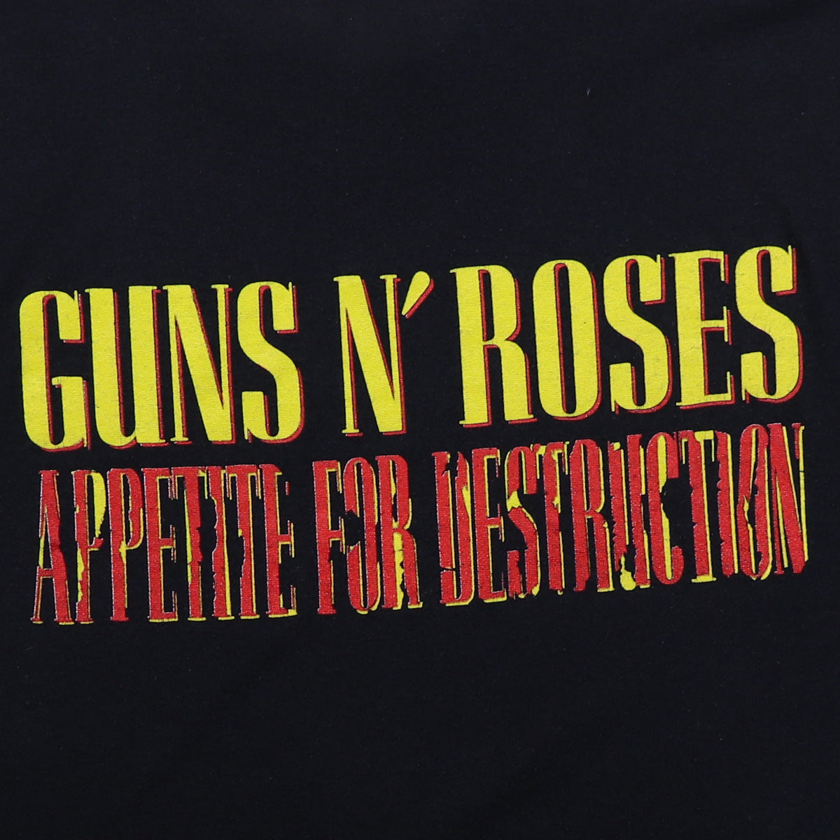 1989 Guns N Roses Appetite For Destruction Shirt