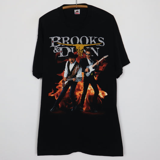 1990s Brooks & Dunn Electric Rodeo Shirt