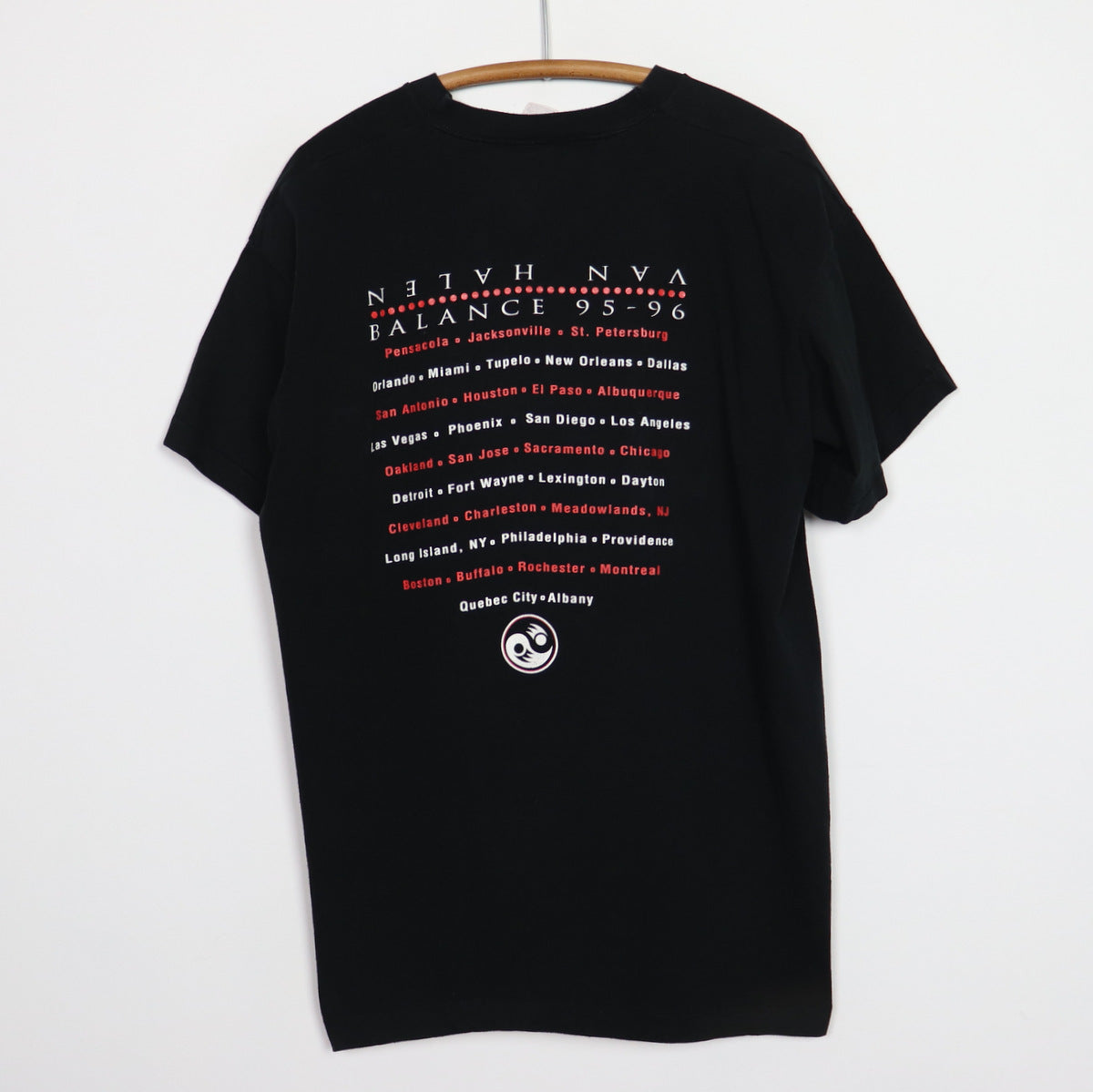 1995 Van Halen Balance Tour Shirt