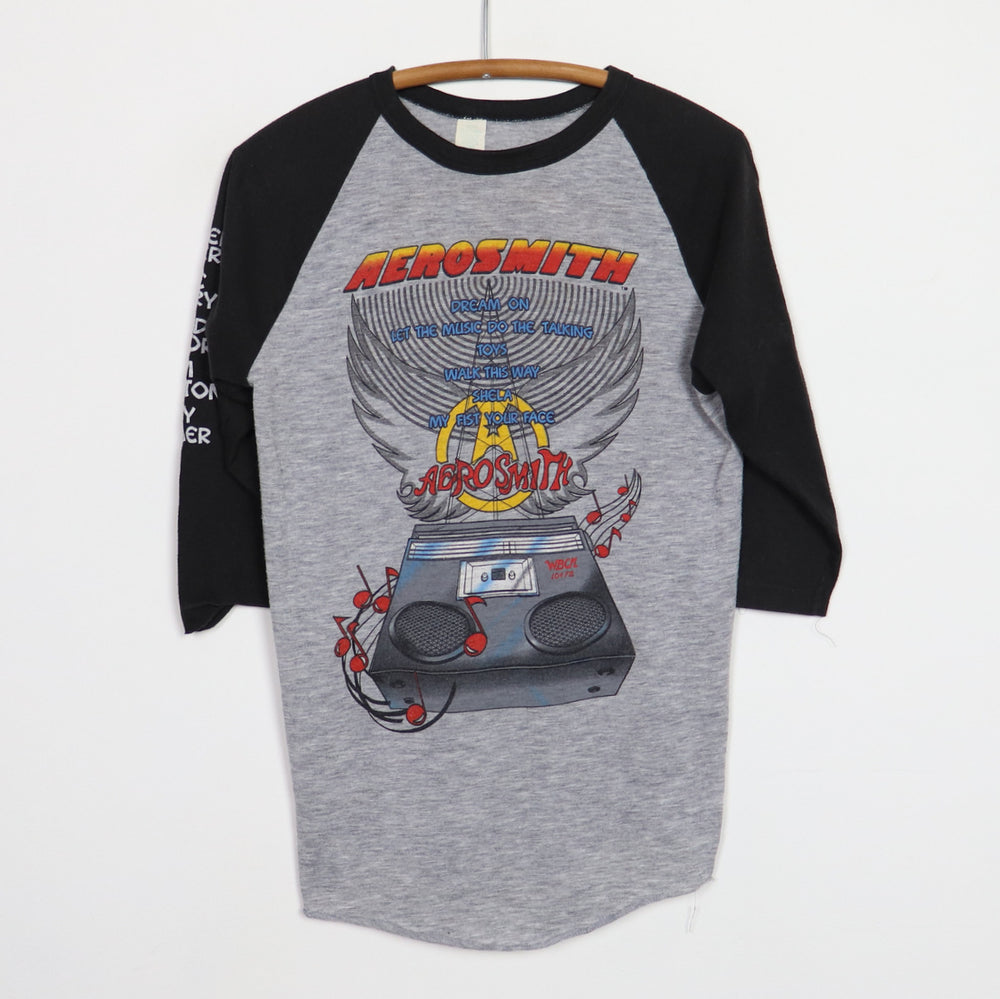 1986 Aerosmith Birthday Celebration Jersey Shirt
