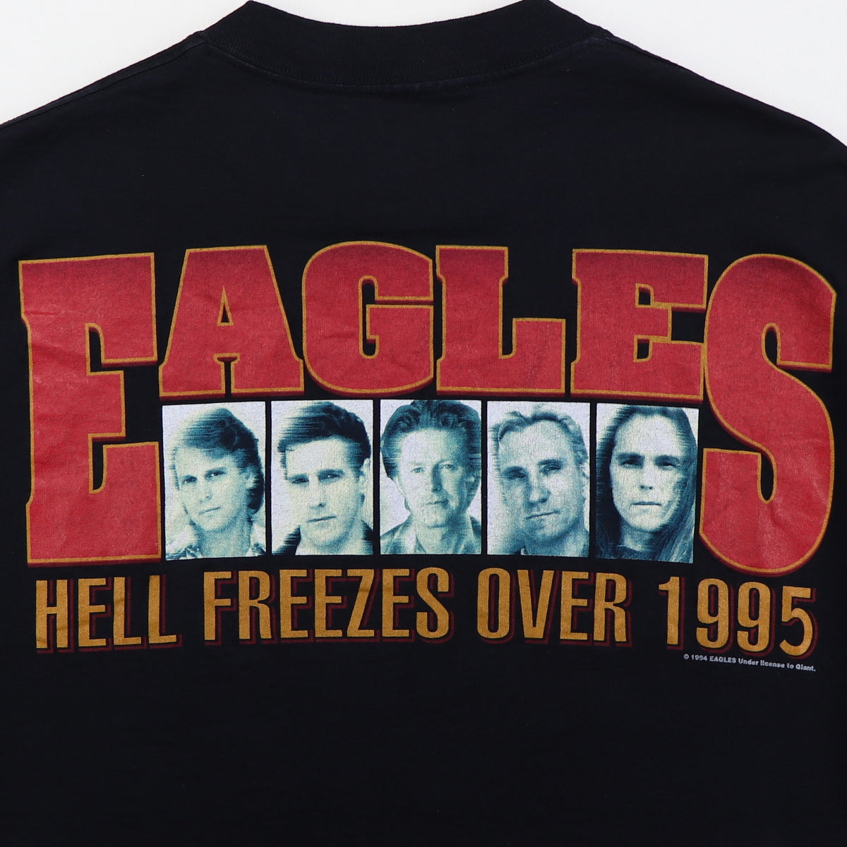 1995 Eagles Hell Freezes Over World Tour Shirt