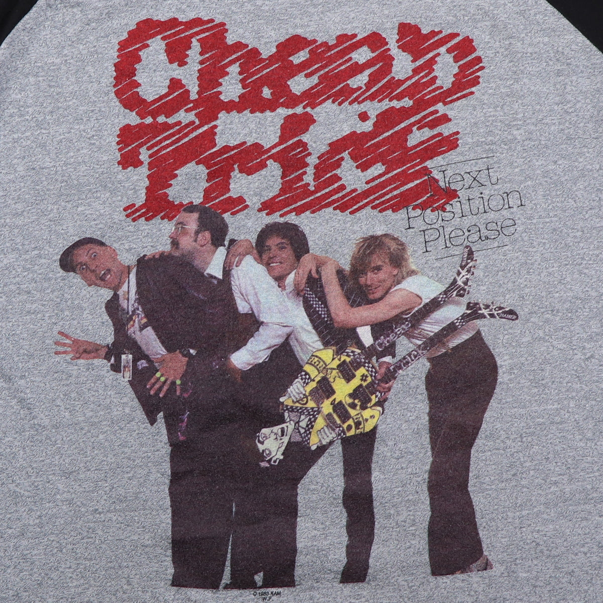 1983 Cheap Trick Next Position Please Tour Shirt