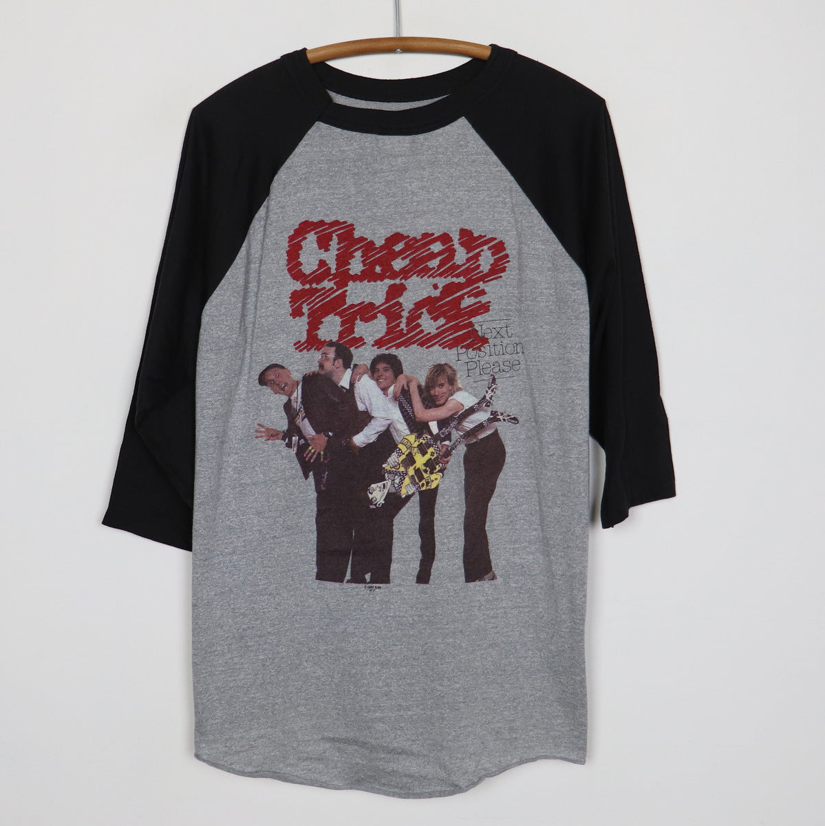 1983 Cheap Trick Next Position Please Tour Shirt