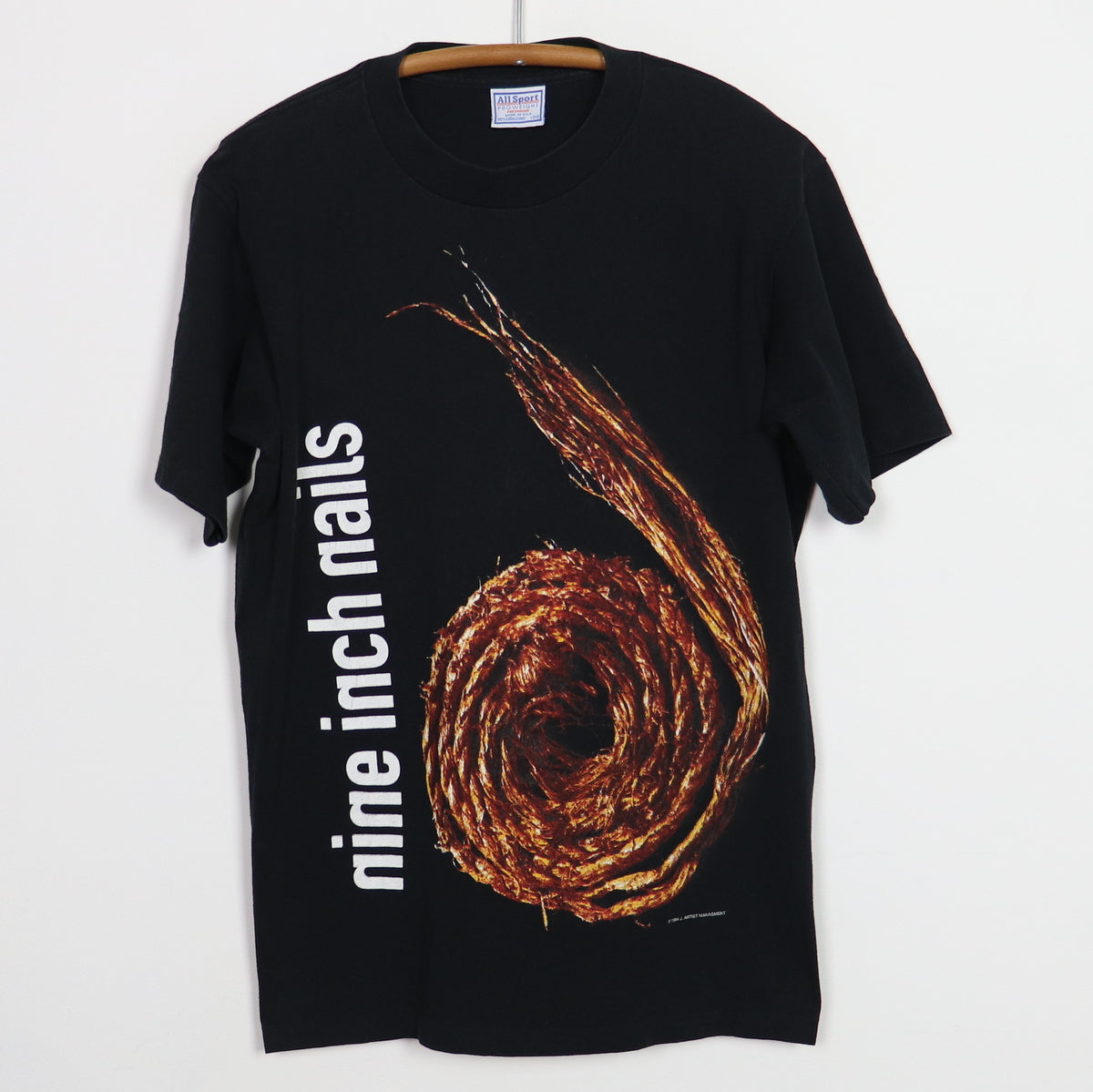 1994 Nine Inch Nails Further Down The Spiral Shirt