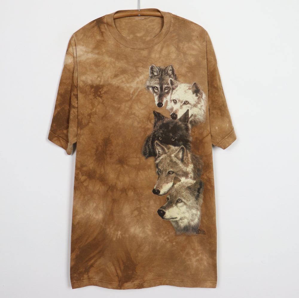 1999 Wolves The Mountain Tie Dye Shirt