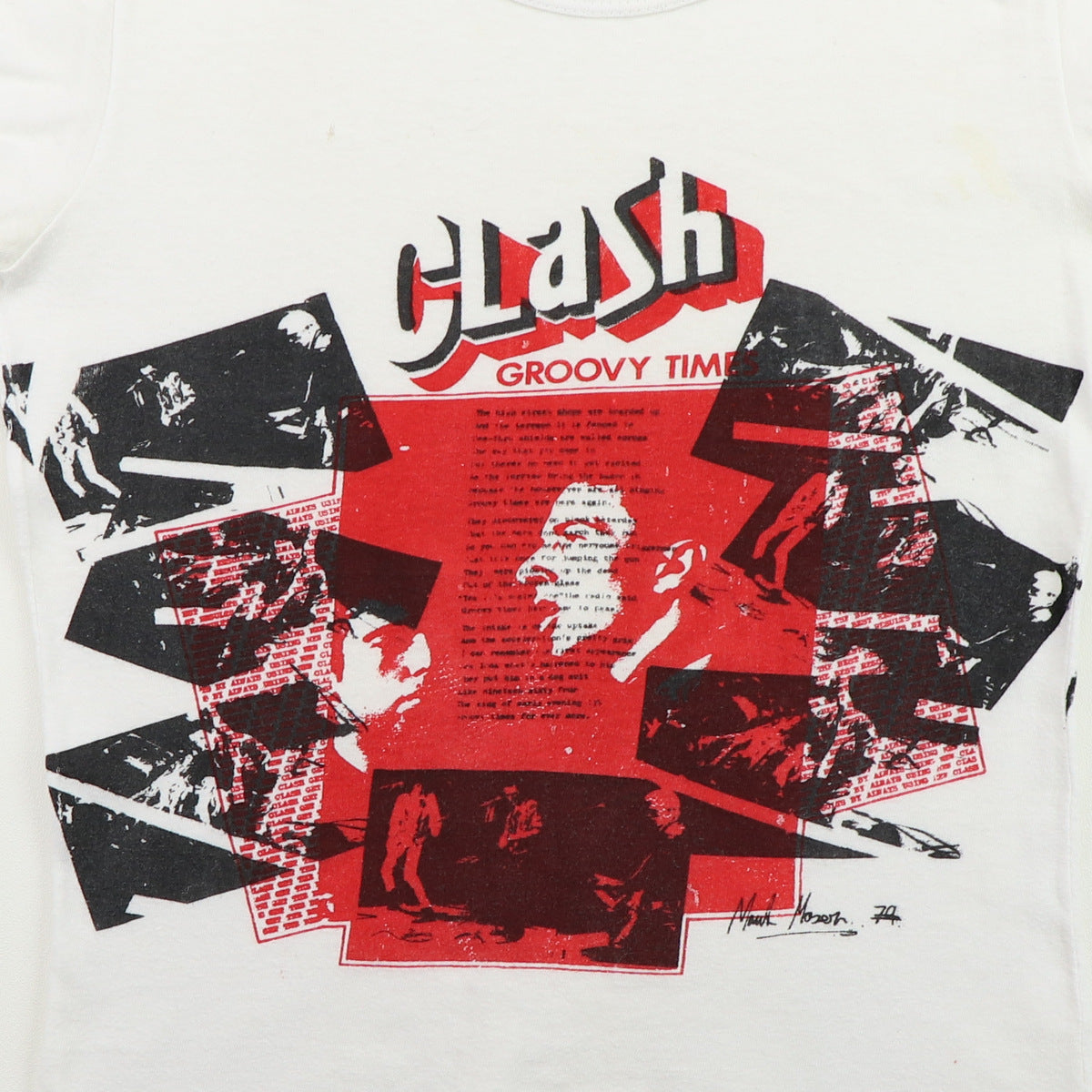 1979 The Clash Groovy Times Shirt