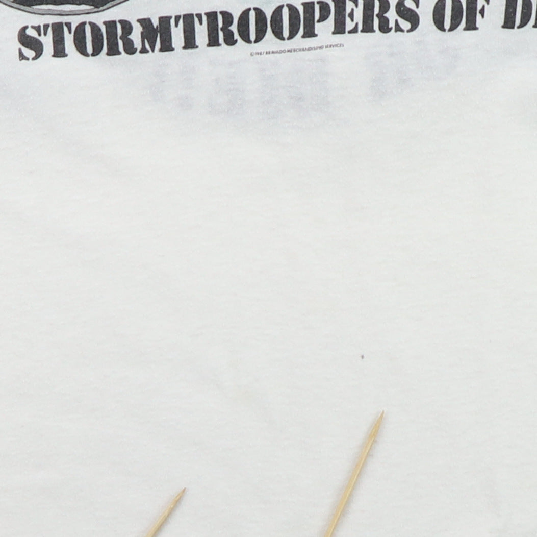 1987 Stormtroopers Of Death Schism Tour Shirt