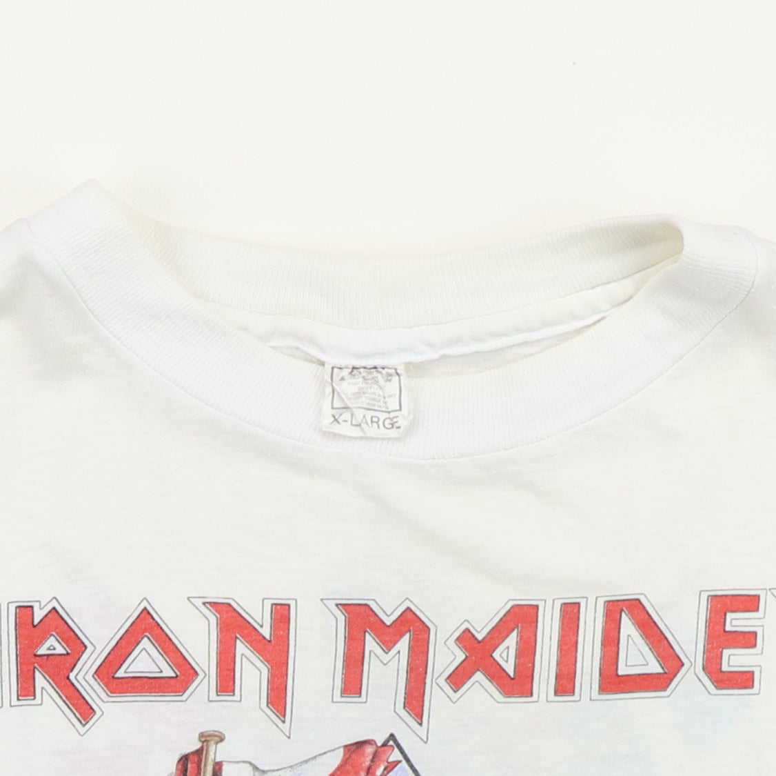 1984 Iron Maiden Canadian Slavery Tour Shirt