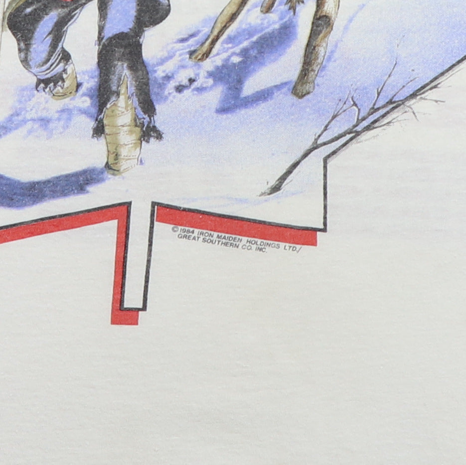 1984 Iron Maiden Canadian Slavery Tour Shirt