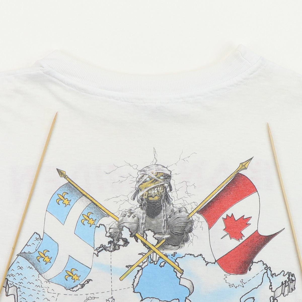 1984 Iron Maiden Canadian Slavery Tour Shirt