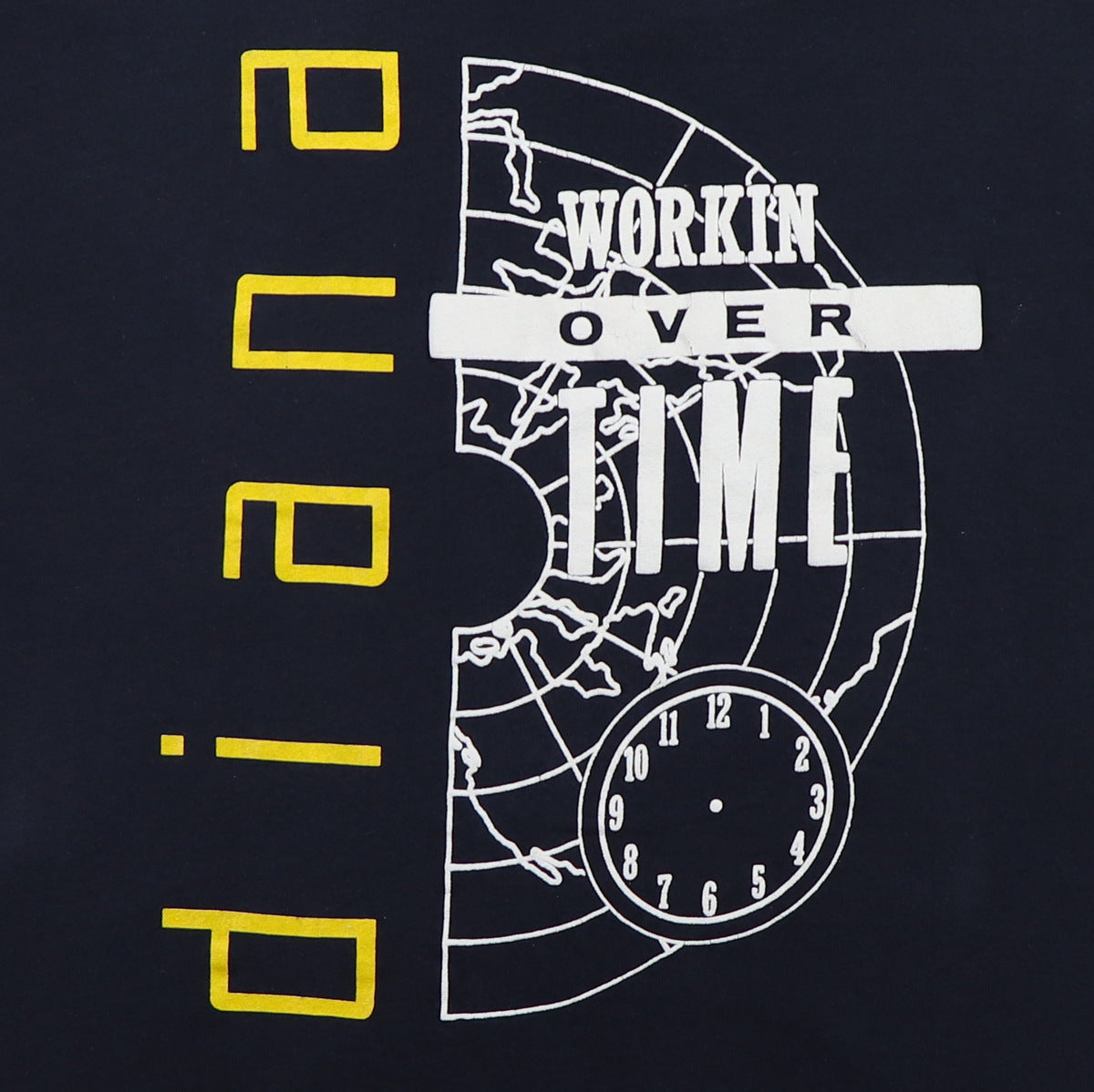 1989 Diana Ross Workin Over Time Shirt