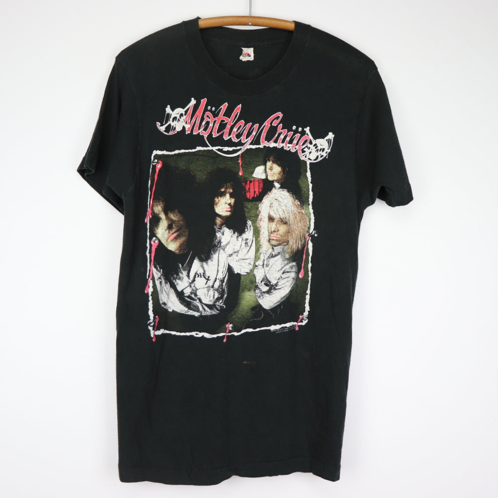 Motley crue shirt best sale vintage