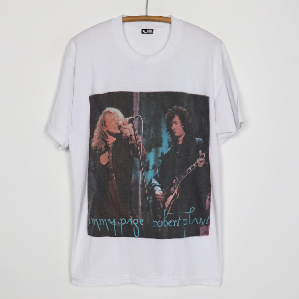 1995 Jimmy Page Robert Plant No Quarter Tour Shirt