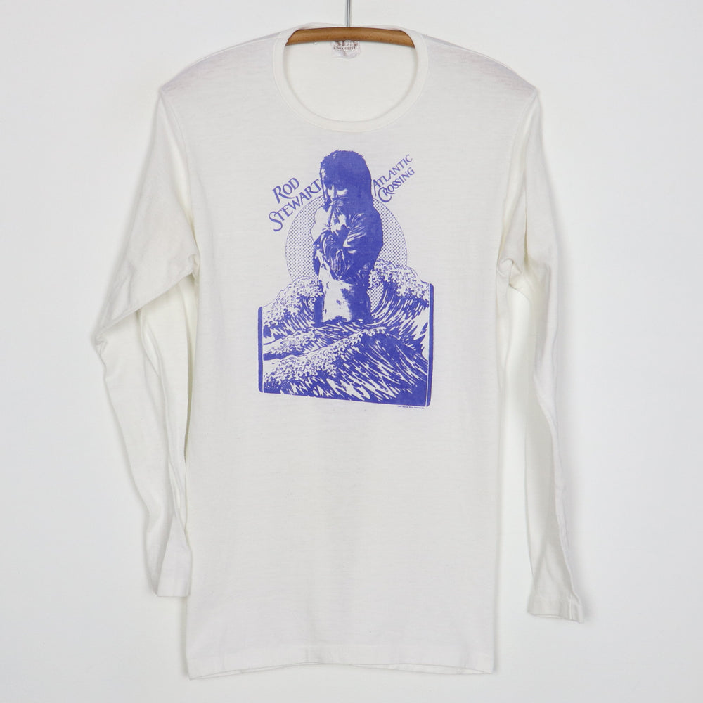 1975 Rod Stewart Atlantic Crossing Long Sleeve Promo Shirt