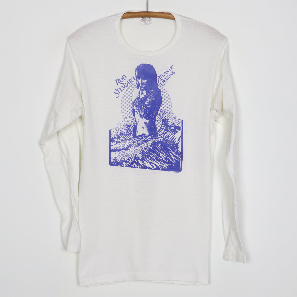 1975 Rod Stewart Atlantic Crossing Long Sleeve Promo Shirt