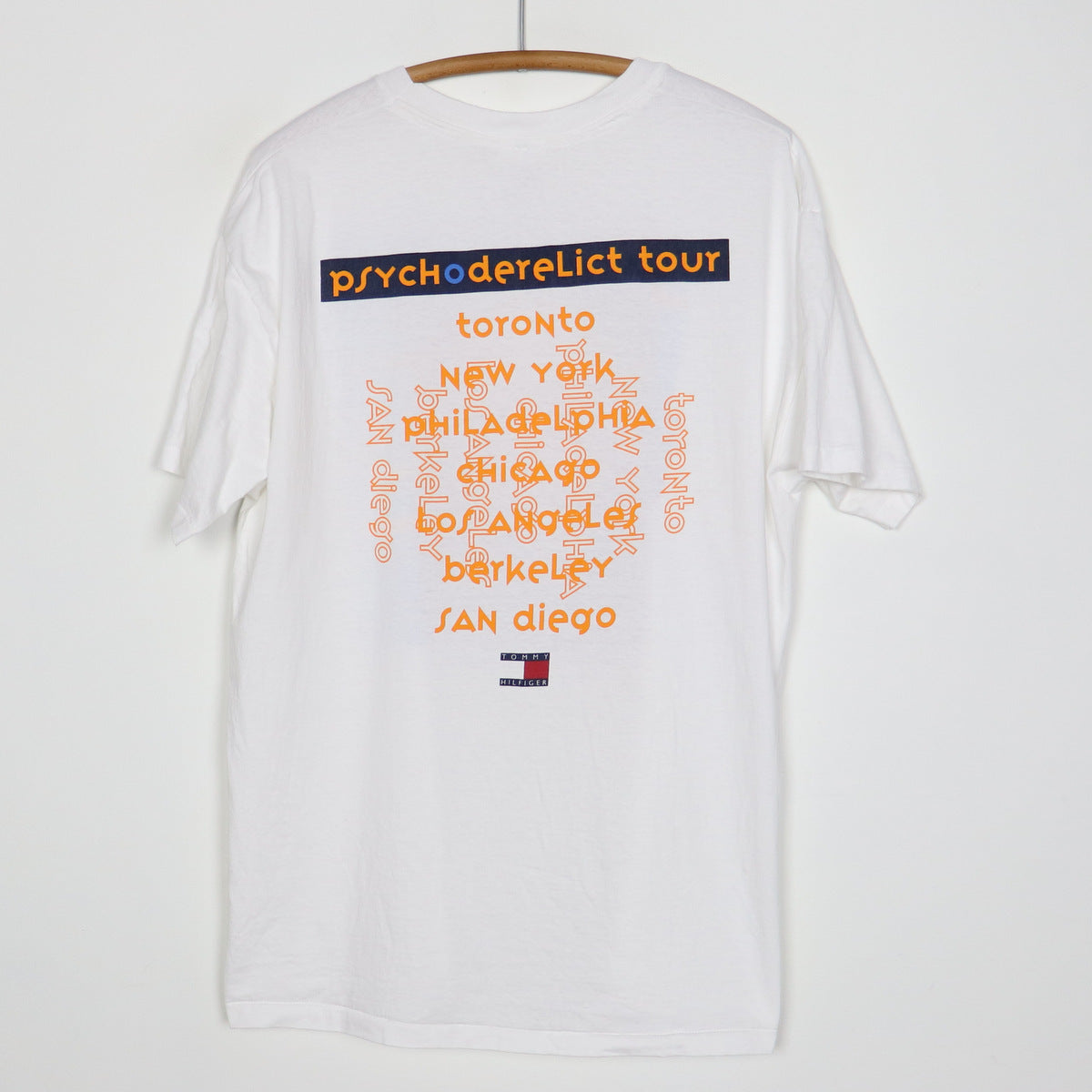 1993 Pete Townshend Psychoderelict Tommy Hilfiger Tour Shirt