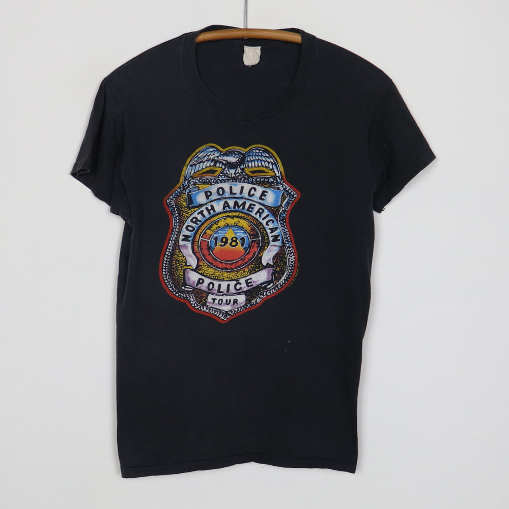 1981 Police North American Tour Shirt