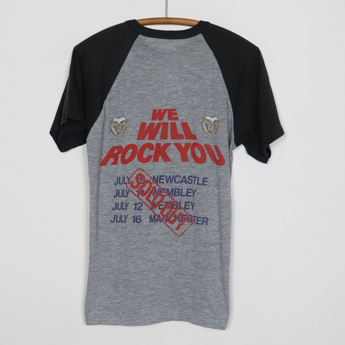 1986 Queen Tour Jersey Shirt