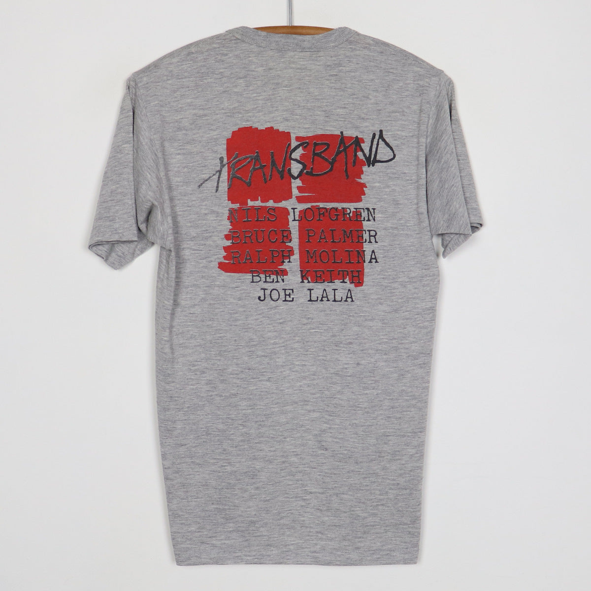 1982 Neil Young Transband World Tour Shirt