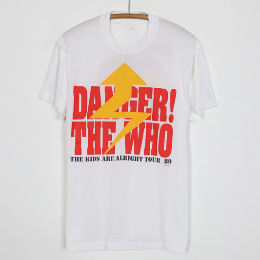 1989 The Who The Kids Are Alright Tour Shirt