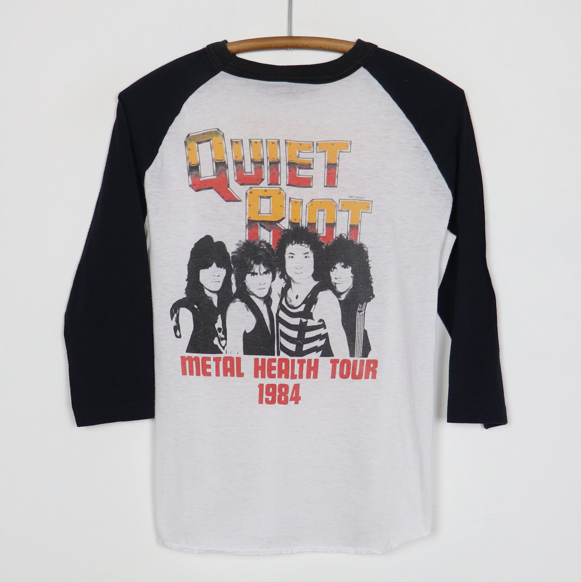 1984 Quiet Riot Metal Health Tour Jersey Shirt
