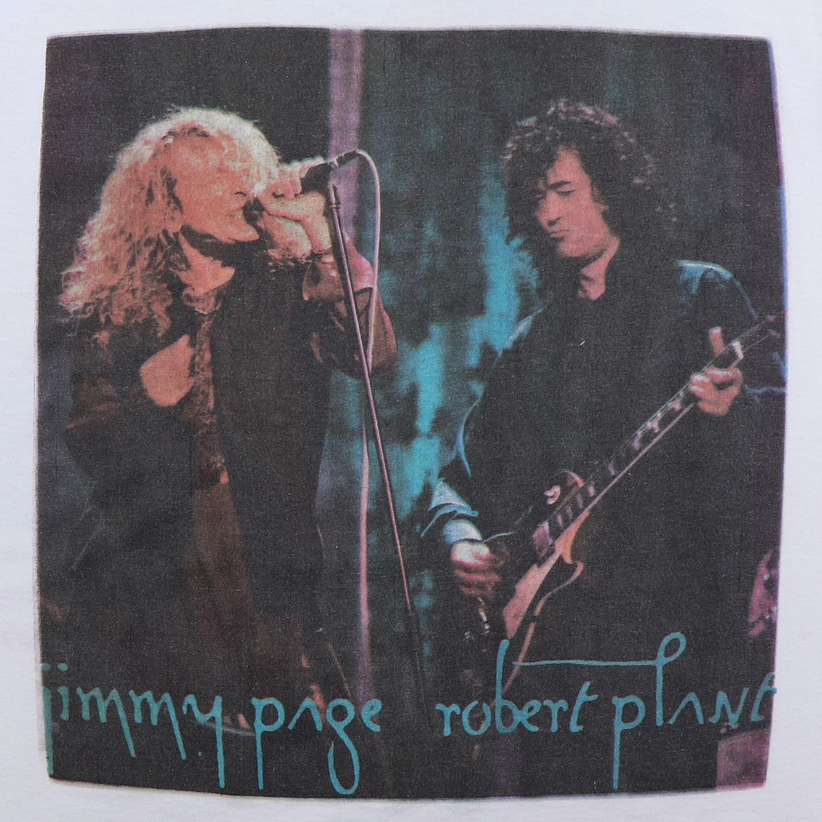 1995 Jimmy Page Robert Plant No Quarter Tour Shirt