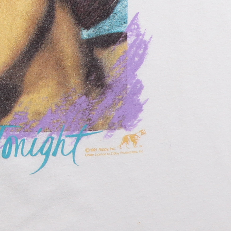 1991 Whitney Houston I'm Your Baby Tonight Tour Shirt
