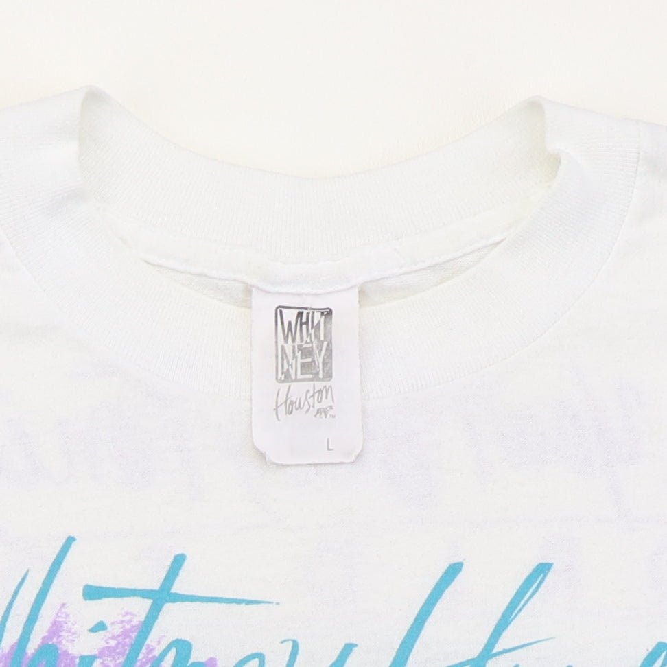 1991 Whitney Houston I'm Your Baby Tonight Tour Shirt